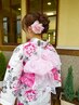 浴衣の着付け&ヘアセット　￥7,700→￥7,000