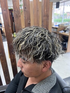 サラ HAIR&MAKE SALA 相模大塚店 メッシュパーマ