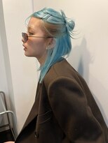 ペレ アネックス 大阪梅田茶屋町店(PELE ANNEX)&nbsp;ホワイトグレージュ/デジタルパーマ/フェザーパーマ/梅田