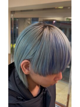 ユキオグループ グラン(yg GRAN) 20代30代◎透明感ペール水色ウルフデザインカラー