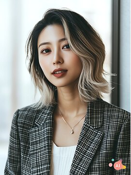 アリシアヘアー(ARISHIA hair) AI診断髪質改善ハイトーンカラー