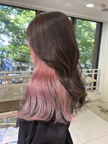 フォルテ 表参道店(FORTE) インナーでお洒落に!ピンクカラー