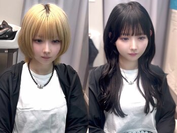 メイバイリーブル 表参道 原宿(May by Livre)の写真/《エクステ1本～可》ニーズに合わせて付ける本数を選べるから初めての方にも◎手軽にイメチェンできる*