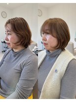 オン キャナルシティ博多前店(on)&nbsp;【哉汰】白髪ぼかし/ファッショングレーカラー/前髪カット40代