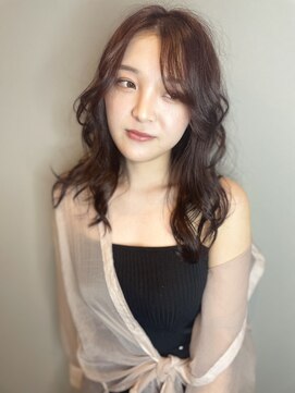 hairLux・浜松天王・三ヶ日・艶髪ピンクブラウン