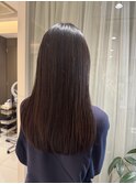 立体感カラー艶髪ロング