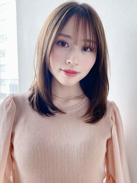 ケーツー エソラ池袋店(K-two) レイヤーカット*ミディアムレイヤー*ミディアムヘア*髪質改善