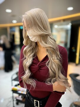 ラピス 渋谷本店(Lapis) 大人気カラー支持率no.1~.ホワイトブロンド~