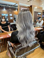 ブリッツ レボ(BLITZ-REVO)&nbsp;着物ヘア/ダークアッシュ/ミディアムレイヤーカット/柏駅