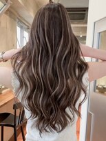 ヘアーサロングランデ(HAIR SALON GRANDE)&nbsp;ハイライトカラーミルクティーベージュレイヤーカット