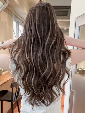 ヘアーサロングランデ(HAIR SALON GRANDE) ハイライトカラーミルクティーベージュレイヤーカット