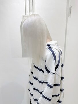 ミュー(Mu) ホワイトブロンド　ホワイトブリーチ