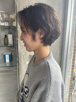 デコボコ アート(凸凹 art)&nbsp;簡単スタイリングショートパーマ