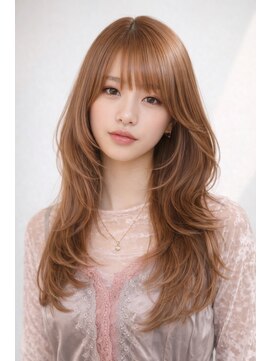 ソレイユトウキョウシブヤ(SOLEIL TOKYO shibuya) 《ブラウン》《大人可愛い》《レイヤー遊び》