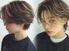 Wブリーチハイライトメッシュ＋カット＋TR ￥16,500
