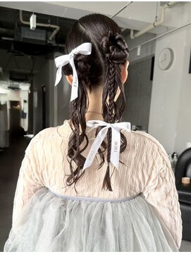 シティ(sity.) 天神 ボブ ヘアセット ブリーチなしカラー