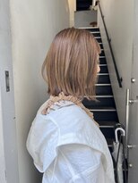 ポーズヘアー 大阪 福島(PAUSE HAIR) ベージュボブ