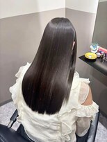 イア シブヤ(IA shibuya)&nbsp;縮毛矯正に暗髪！