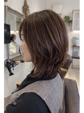 タイム(Time) 小顔くびれレイヤーボブ