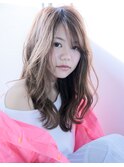 【ART+】岸本英樹 大人可愛い 立体感で見せる重軽ウェーブ
