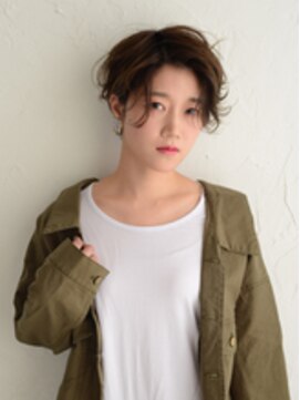 アース 高崎店(HAIR & MAKE EARTH) くせ毛風☆セミウェットヘア