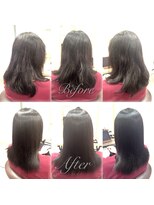 ノーブロー 酸性縮毛矯正専門技師(No.Blow)&nbsp;名古屋の酸性縮毛矯正。エアリーな柔らかさで美しい美髪矯正