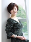 柔らか小顔ショート