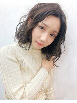 エトネ ヘアーサロン 仙台駅前(eTONe hair salon)&nbsp;《eTONe》ブランジュ × 大人っぽミディ