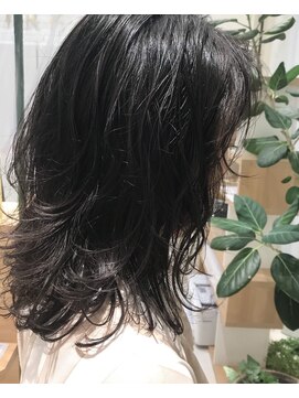 ヘアーズ 沖浜店(HAIRZ) 《ＨＡＩＲＺ》大島☆ウエットウエーブパーマ