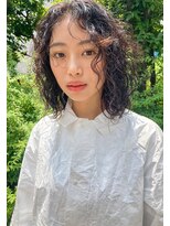 レス 伏見(LESS) 名古屋　伏見『LESS』くせ毛風パーマ×ボブ