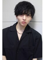 ヘアー ローグ ディープ(Hair Logue DEEP) ANTHEMブラック無造作マッシュ