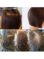 サロン マーニ(salon m ni)&nbsp;デザイン縮毛矯正×オシャレ染めのみの白髪染め