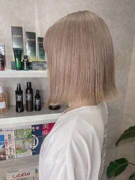 レガシーヘアーデザイン(Legacy hair design) 「クリーミーグレージュ」