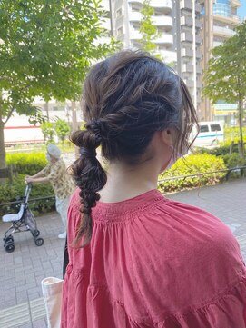 ポタム 東中野(potamu) 襟足スッキリ編みおろし