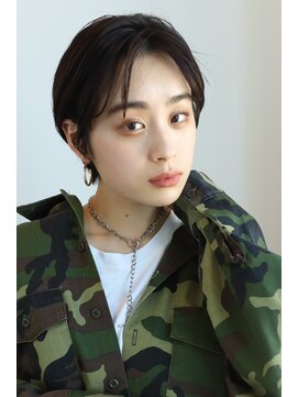 エクリ シセイドウ 麻布十番店(equri×SHISEIDO) スタイリッシュなナチュラルショート