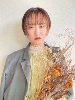 人それぞれの骨格/パーツはもちろん、fashionや個性を見極めて、あなたに一番似合うショートやボブを提案♪