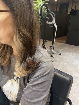 ナンバー(number+) 20代30代40代エギョモリくびれ韓流インナーカラー小顔