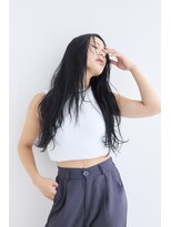 ラエティティア ロコ 刈谷店(Laetitia loco)&nbsp;黒髪ロングでカジュアルカッコいい女性に