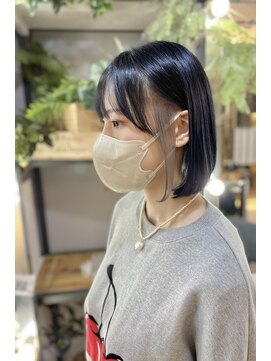 ザ ラボ アングゥ(The Labo ungu) ボブスタイル/インナーカラー/シルバーホワイト/仙台駅