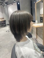 リーオオサカ(Lee Osaka) 【カット+カラー】ウルフレイヤー×グレージュ/新出