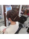 ★hair&makeR★シンプルサイドアップ