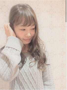 エン(EN) 透け感★透明感抜群　ライトグレージュ