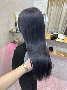 ロンド レア 天神大名店(Lond Le’a) 天神大名ダブルカラーケアブリーチラベンダーグレージュ