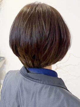 レポヘアー(Repos hair) 透明感♪20代30代40代髪質改善カラーショートボブ小顔艶感