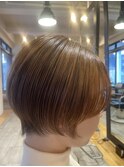 ロング卒業カット/ショートボブ／コンパクトショート