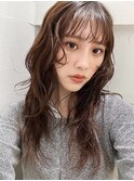 韓国風レイヤーカット×イノアカラー☆エアリーロング[大宮]