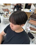 シースルーマッシュ/メンズ縮毛矯正