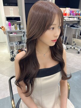 リリー(Lilley) (lilley内堀)透明感カラー×カラー×前髪