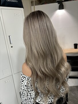 ラフ 難波店(LAFF) #セミディ#シアカラー#ショートヘアー#姫カット#ダークアッシュ