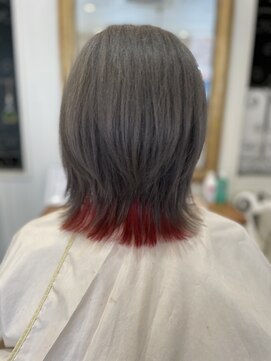 ラソヘアーオアシス(Laso hair oasis) ミディアムウルフ風